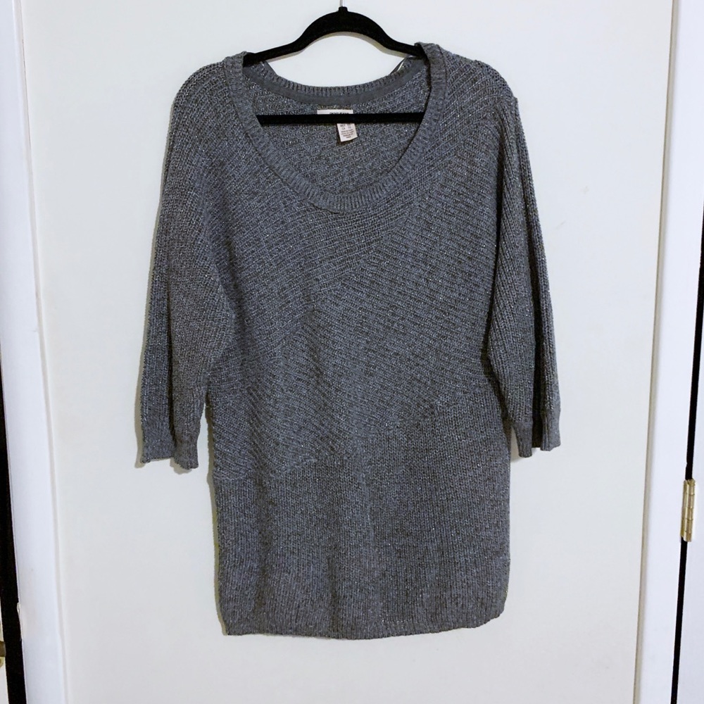DKNY Sequin Knit Sweater